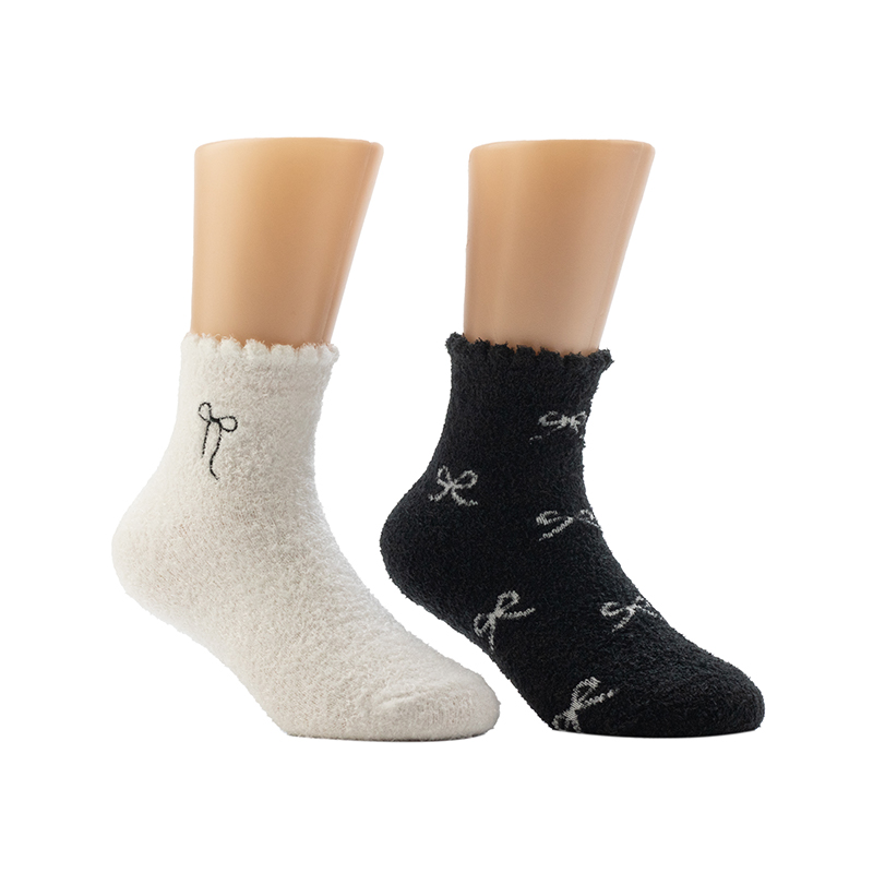 レディース BOW PATTERN SWAN ソックス