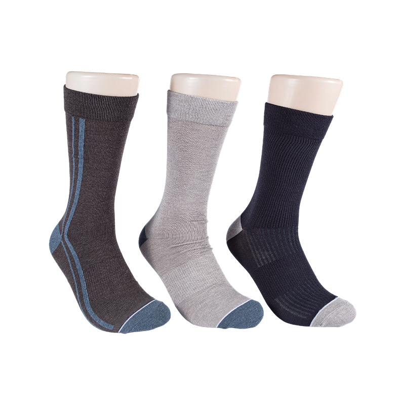サイドストライプ アーチ サポート クルー 3pp ソックス